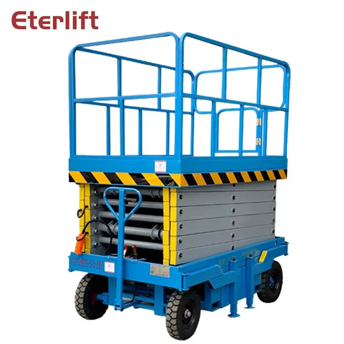 Mobiele hydraulische heftafel