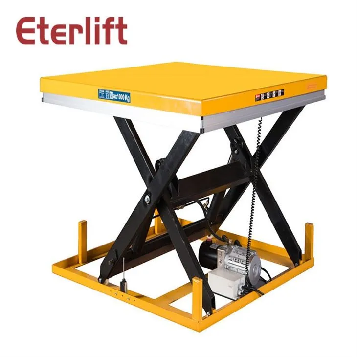 Elektrische stationaire schaarliftplatforms