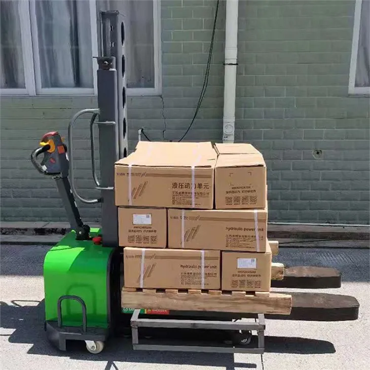 Zelfheffende palletwagen