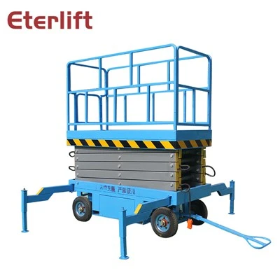 Semi-elektrische mobiele schaarhoogwerker
