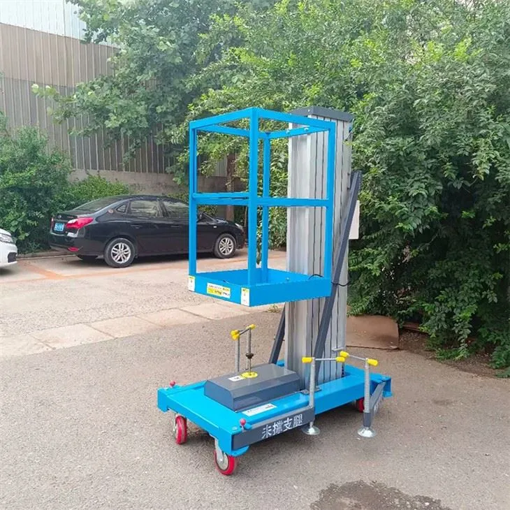 6m verticale mastliften