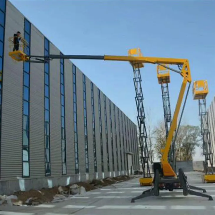 Op luchttrailer gemonteerde liften