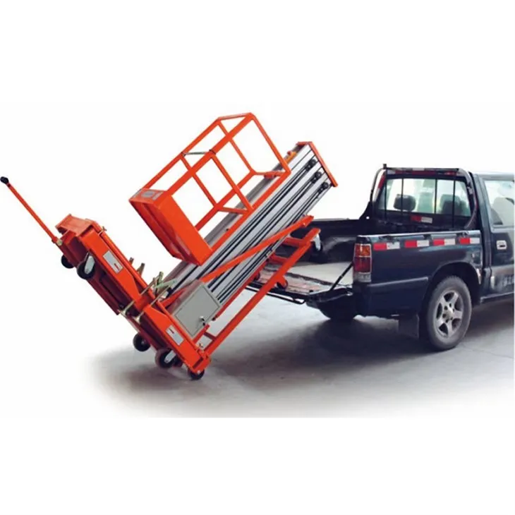 Awp single mast man lift