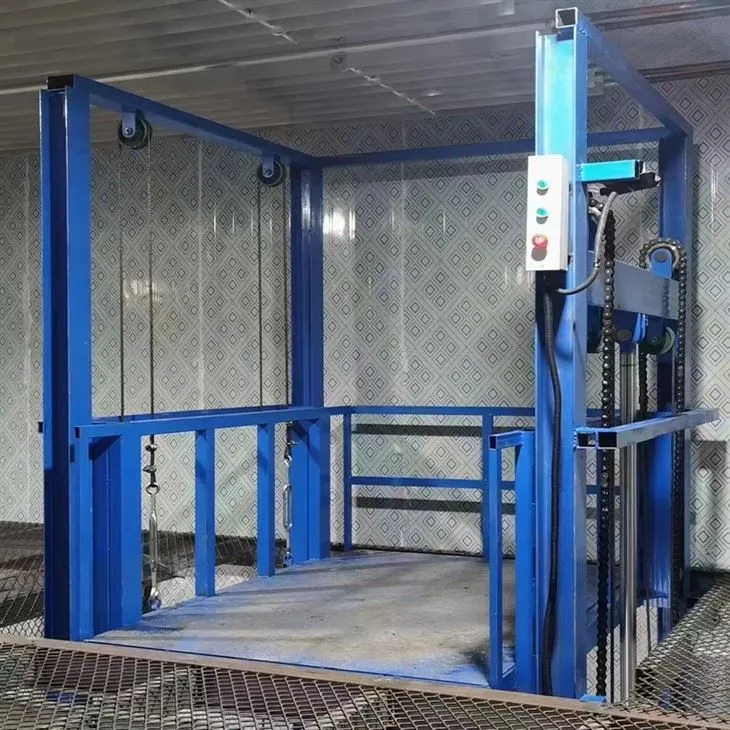 Hydraulische railvrachtlift