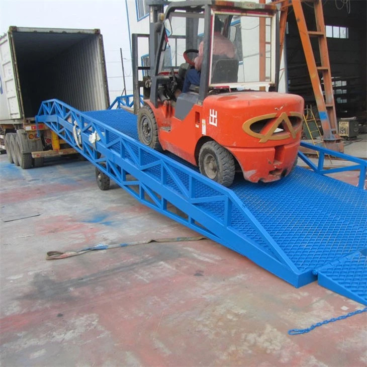 Mobile Portable Yard Ramp factory