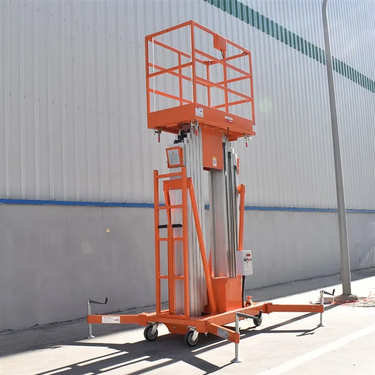 Duw aluminium mastlift rond