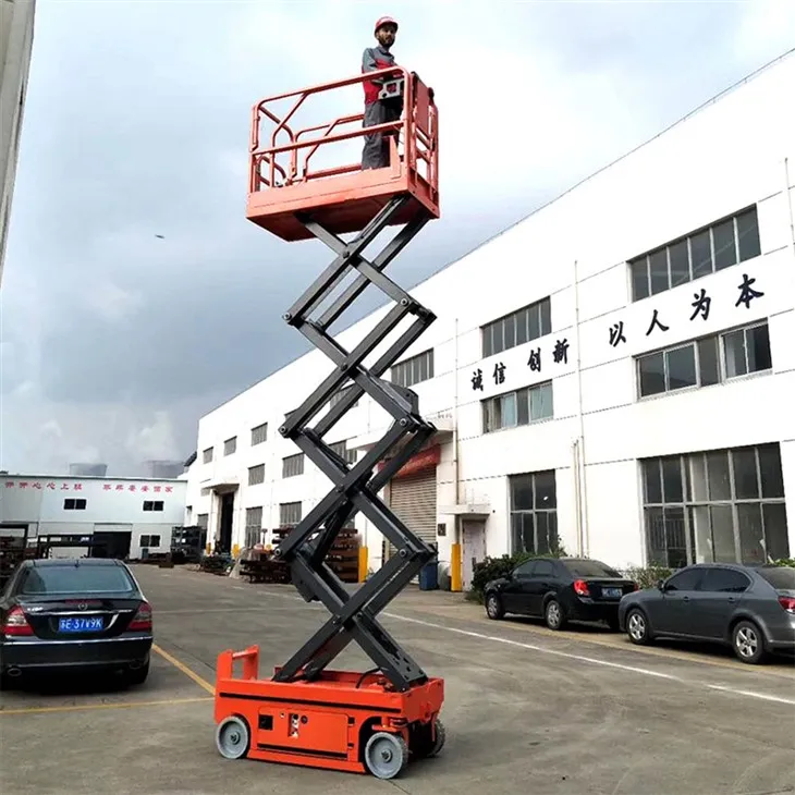 Zelfrijdende werkplatform