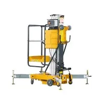 Personeel verticale liften