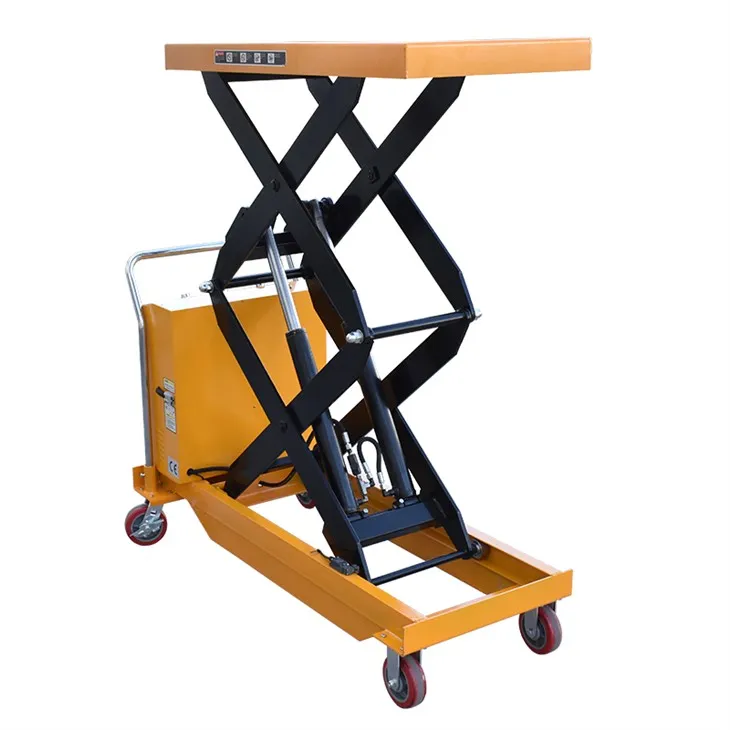 Roestvrijstalen lifttafels