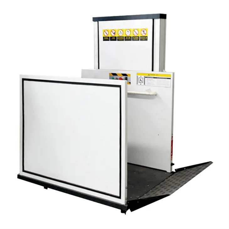 Verticale platform rolstoelliften